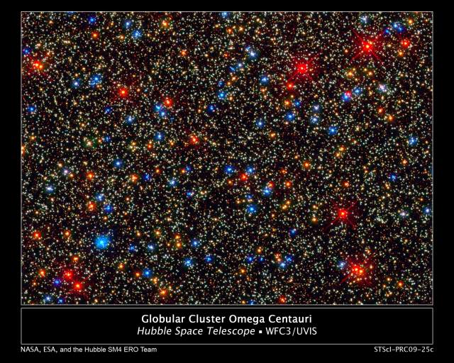 omega centauri cluster closeup